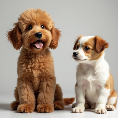 Fotografía de mascotas en estudio